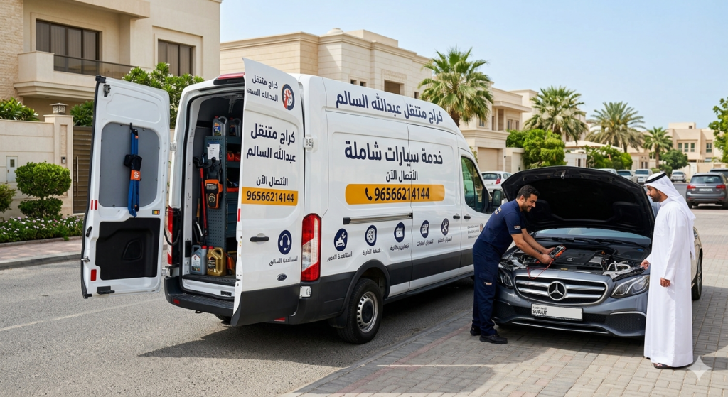 كراج متنقل عبدالله السالم