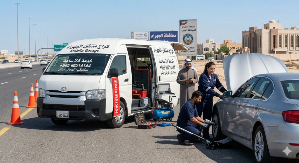 كراج متنقل في الجهراء