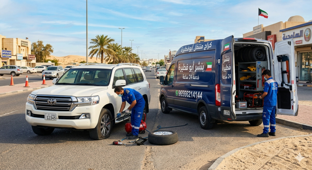 كراج متنقل ابوفطيره بالكويت
