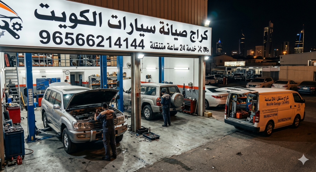 كراج صيانة سيارات الكويت