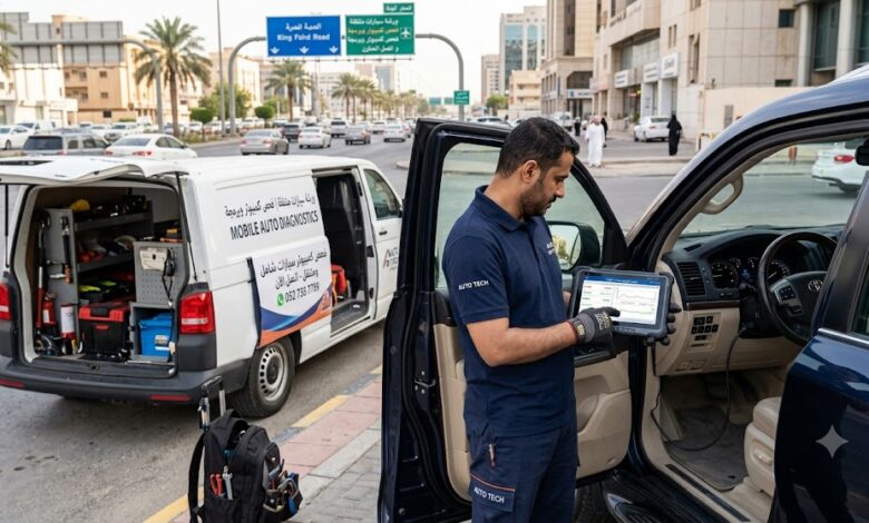 فحص كمبيوتر سيارات متنقل