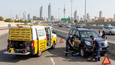 خدمة الطرق الكويت سيارات